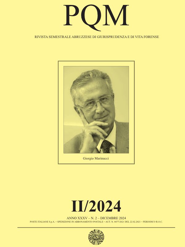 rivista PQM_numero II-2024